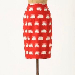 Adorable Anthropologie Pencil Skirt